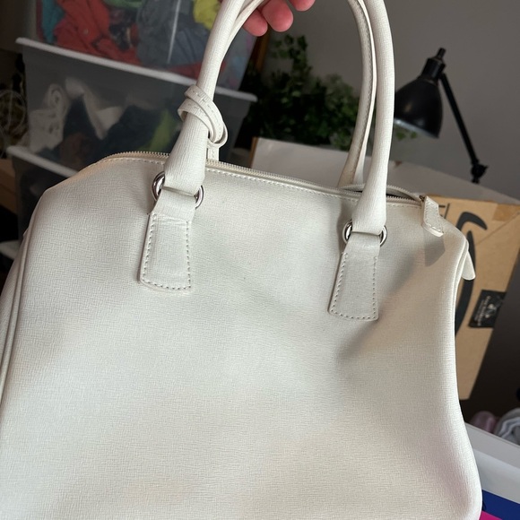 Furla Ivory Satchel Bag - Picture 3 of 6